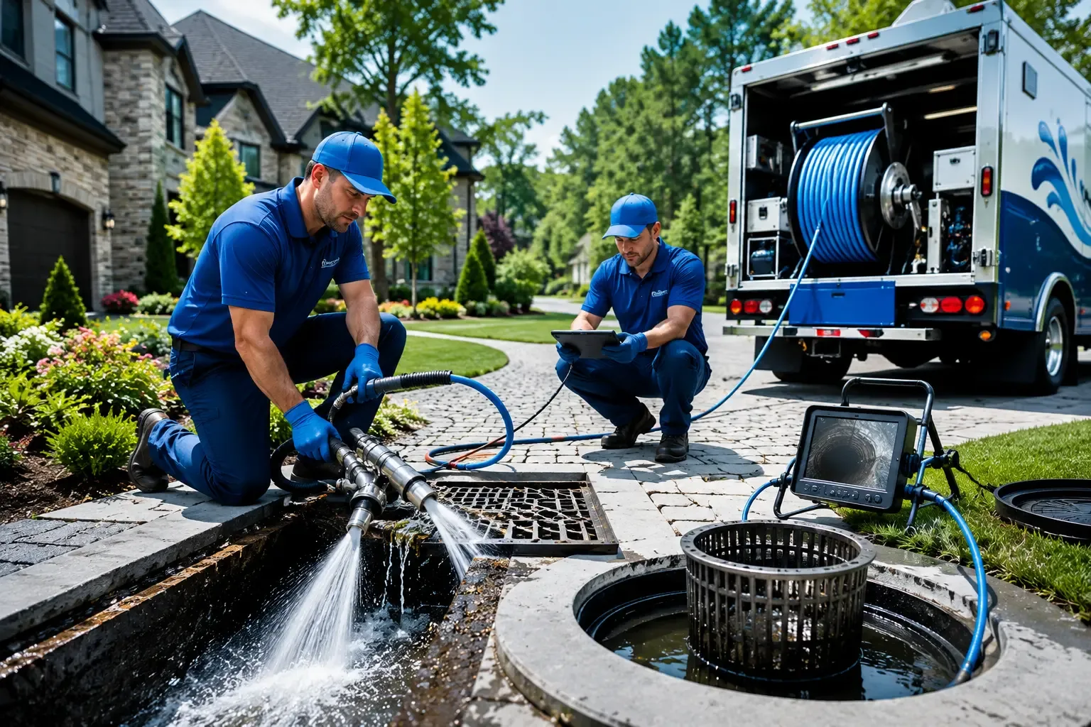Local outdoor drain cleaning professionals in North Granby, CT