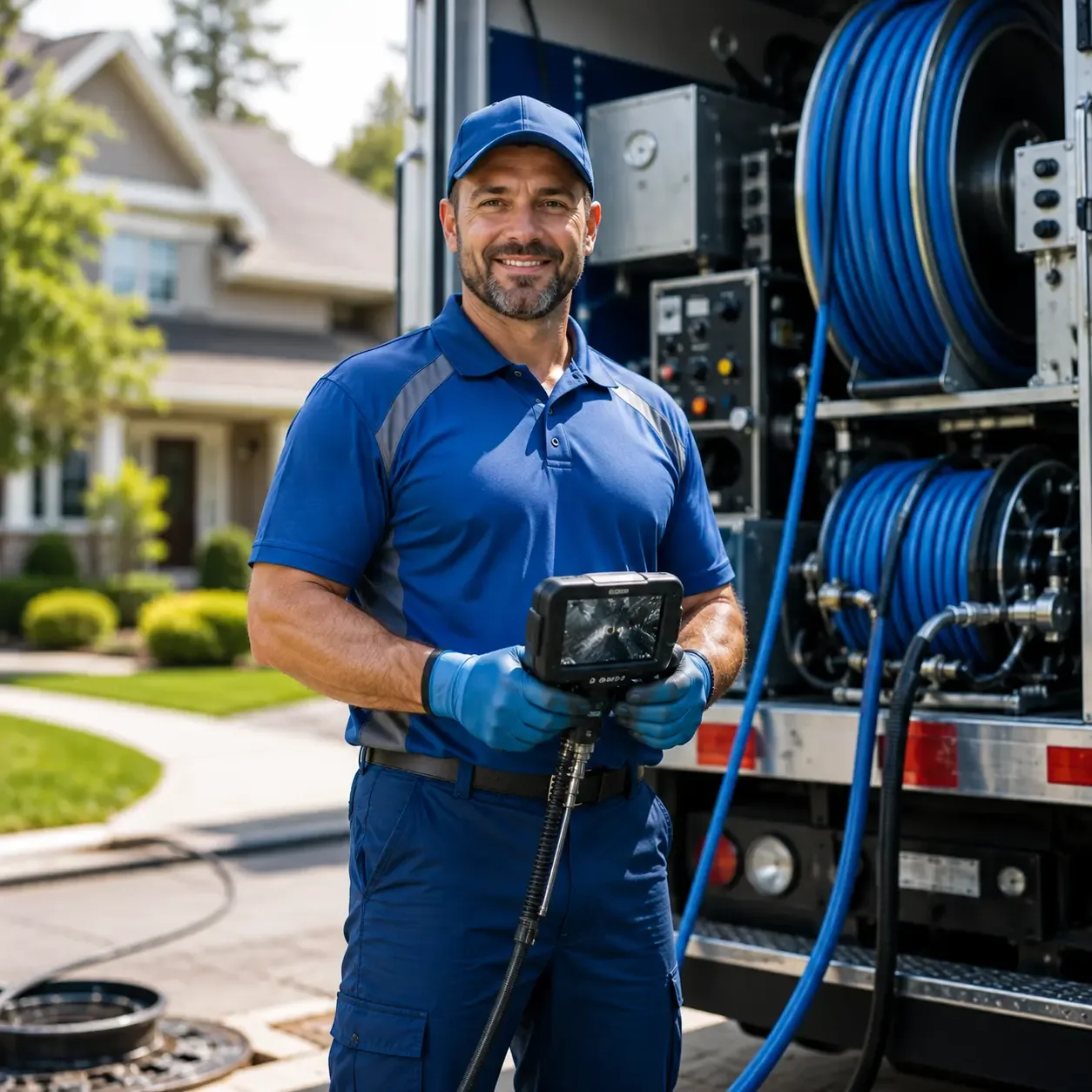 Local outdoor drain cleaning specialists in North Granby, CT